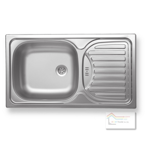 Drez nerez 43x76 s odkvap.a prepadom so sifónom